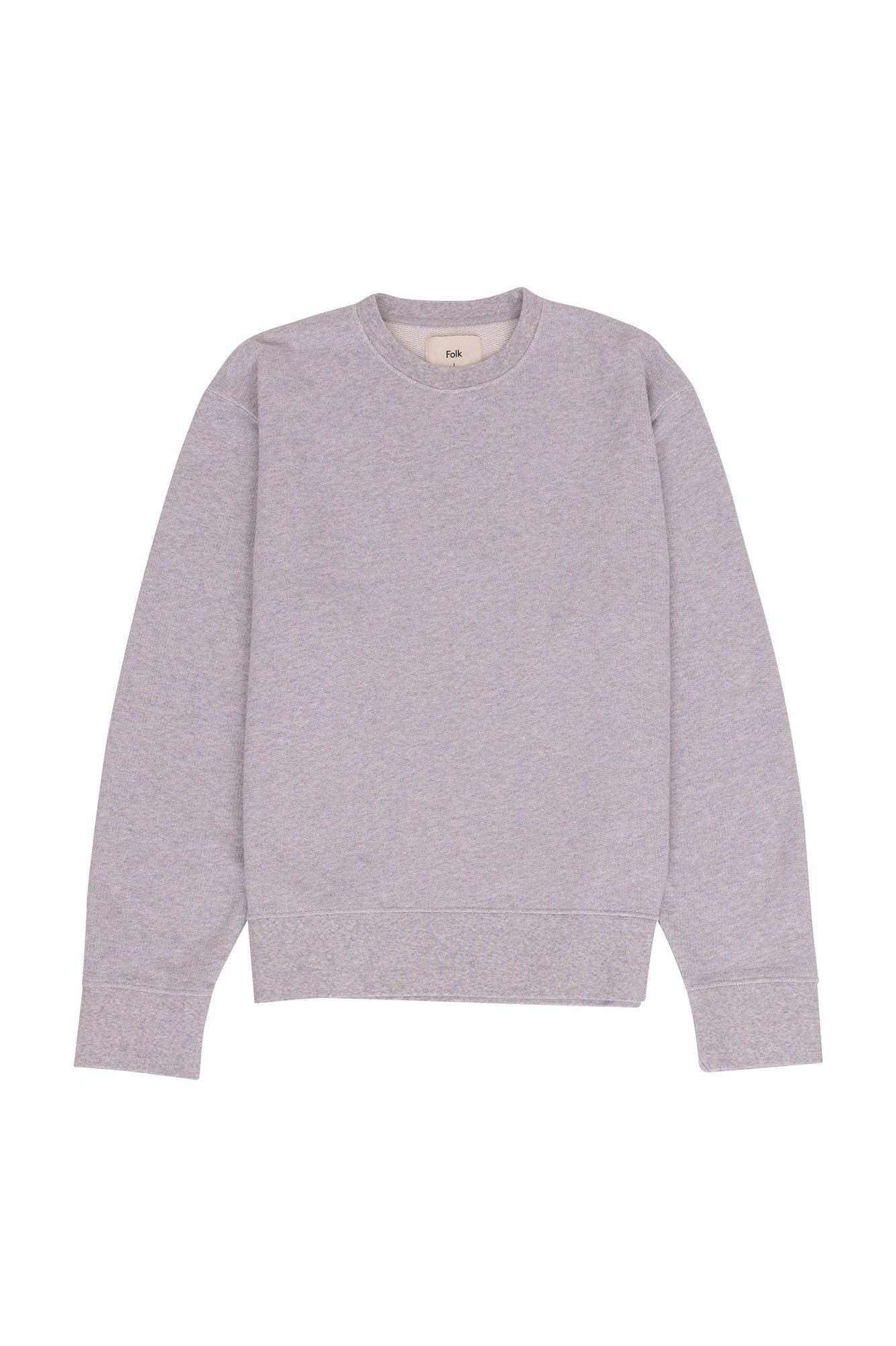 Boxy Sweat - Grey Melange