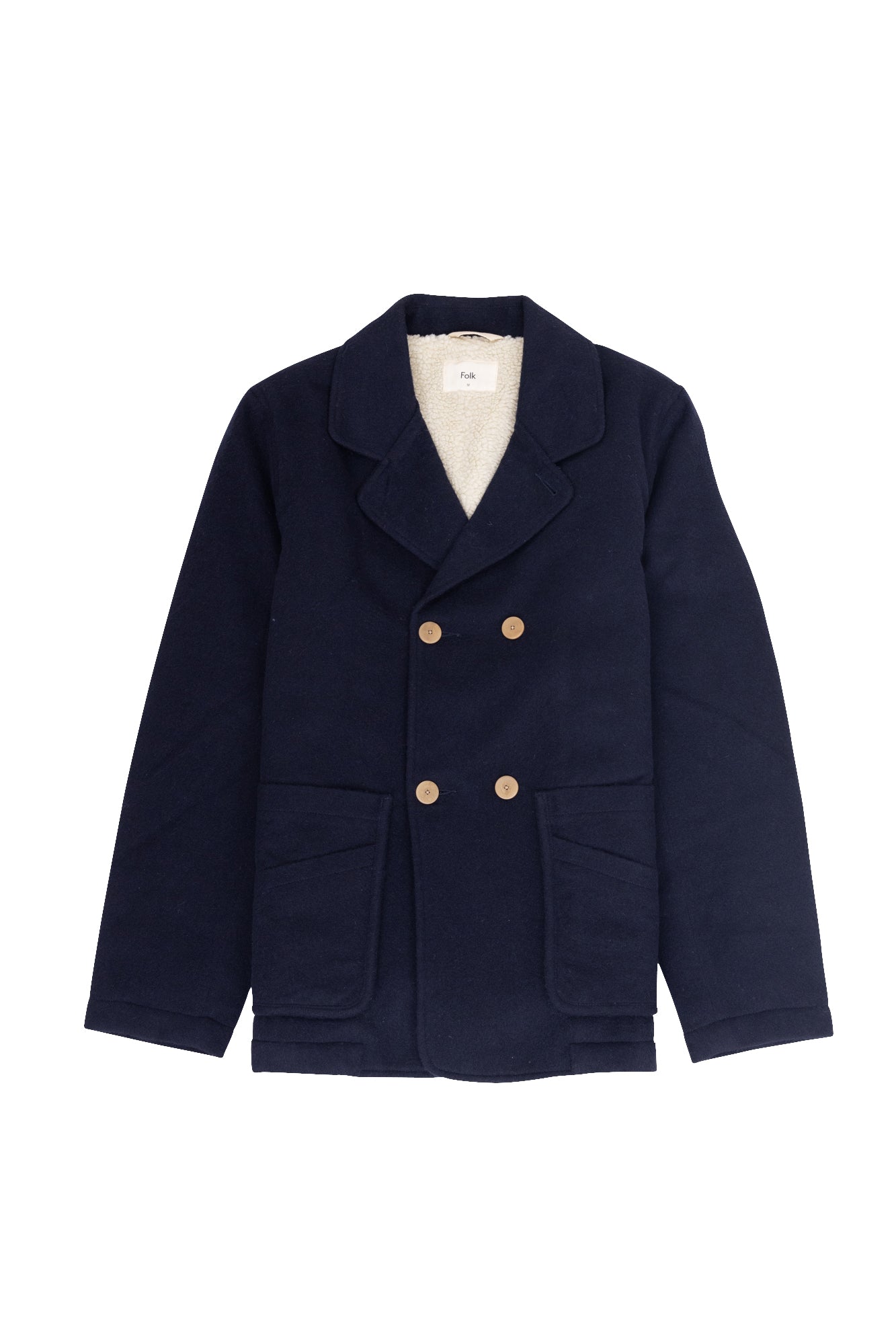 Folk Fleecy Peacoat Soft Navy