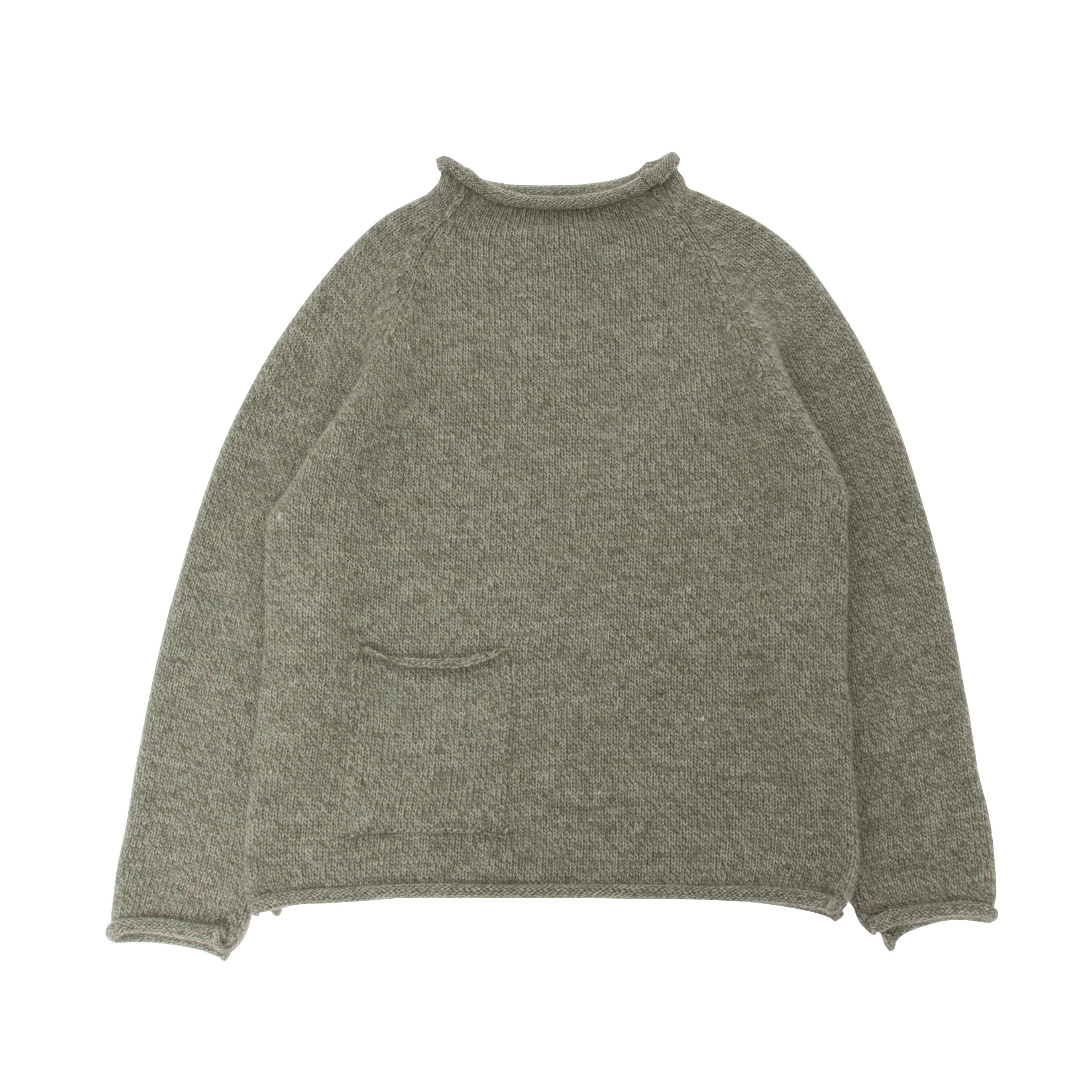 Xenia Telunts - Fisherman Sweater - Sage – Folk