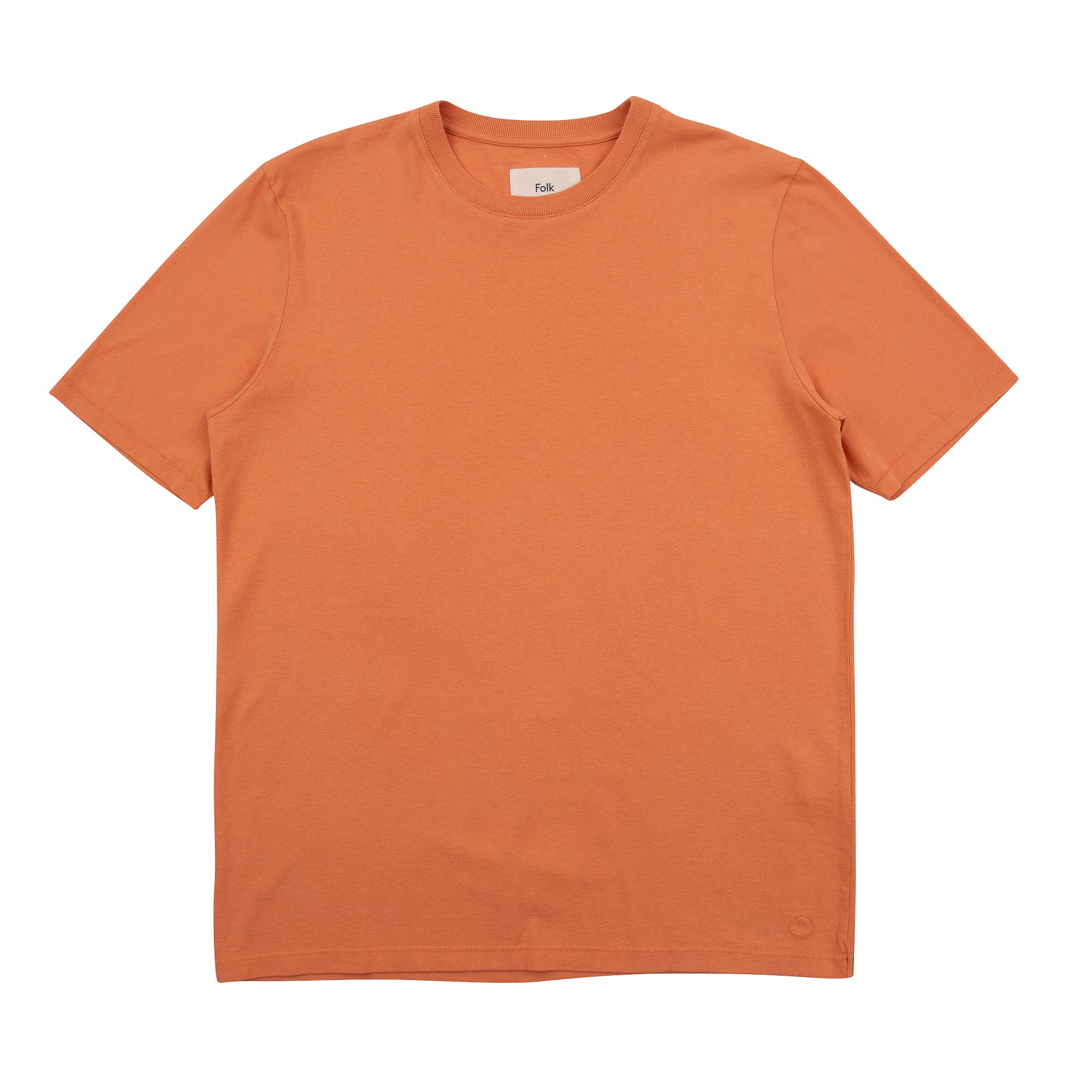 peach short sleeve shirt