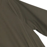 Gathered Dress - Olive Twill