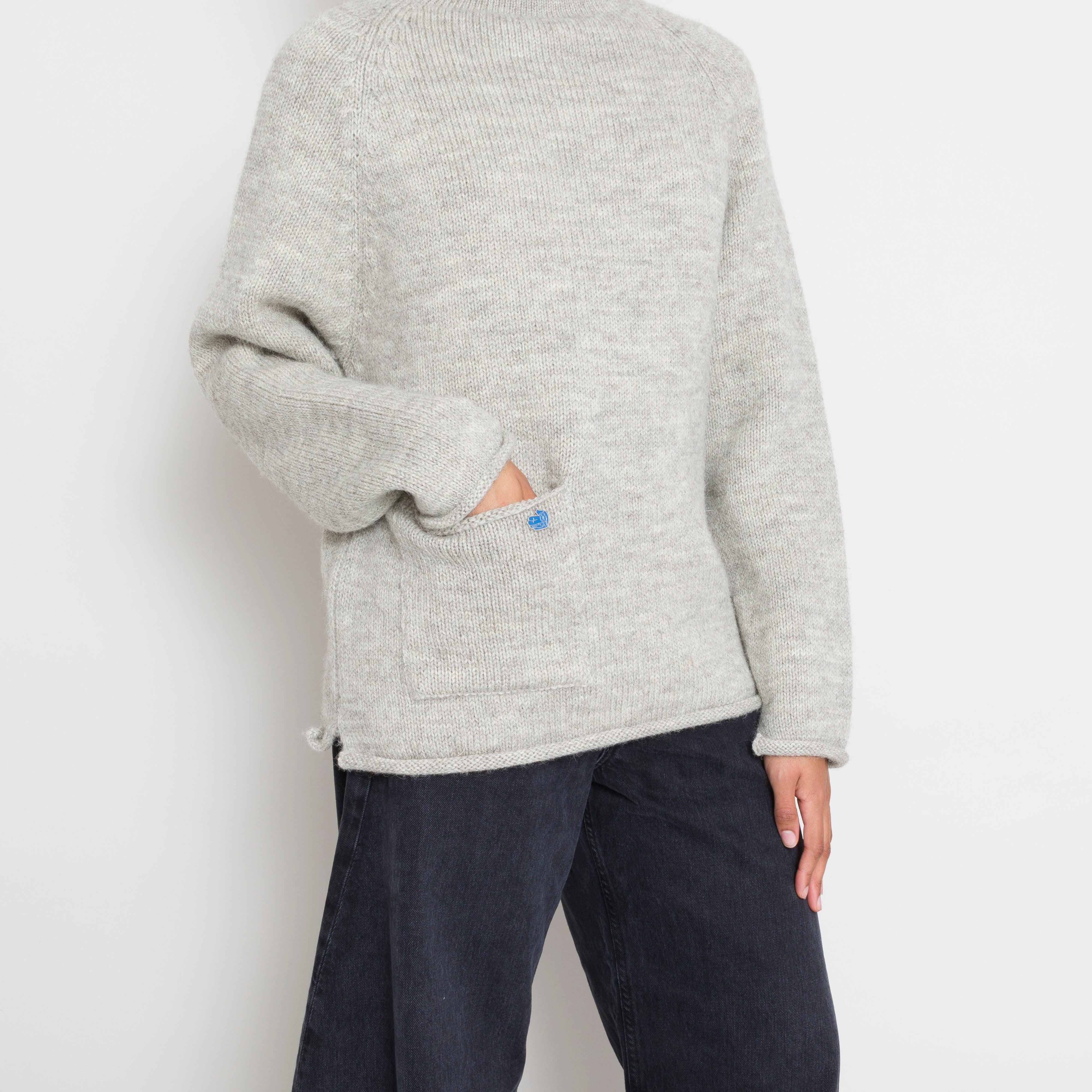 Xenia Telunts - Fisherman Sweater - Oatmeal