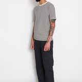 Barrel Leg Trouser - Soft Black