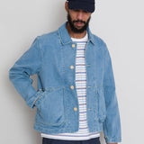 Prism Jacket - Bleached Denim