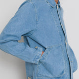 Prism Jacket - Bleached Denim