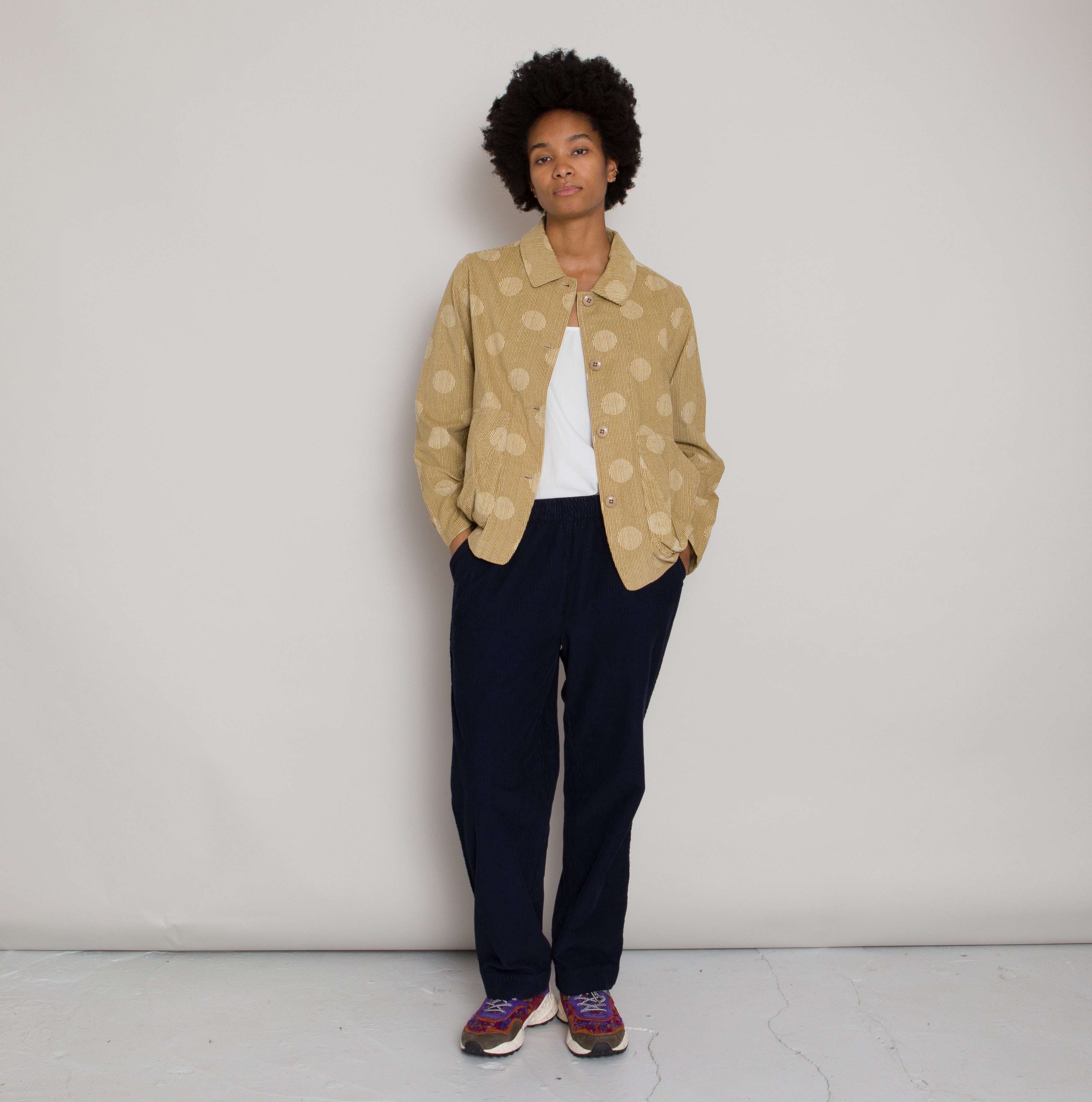 Folk | Prism Jacket - Gold Polka Cord