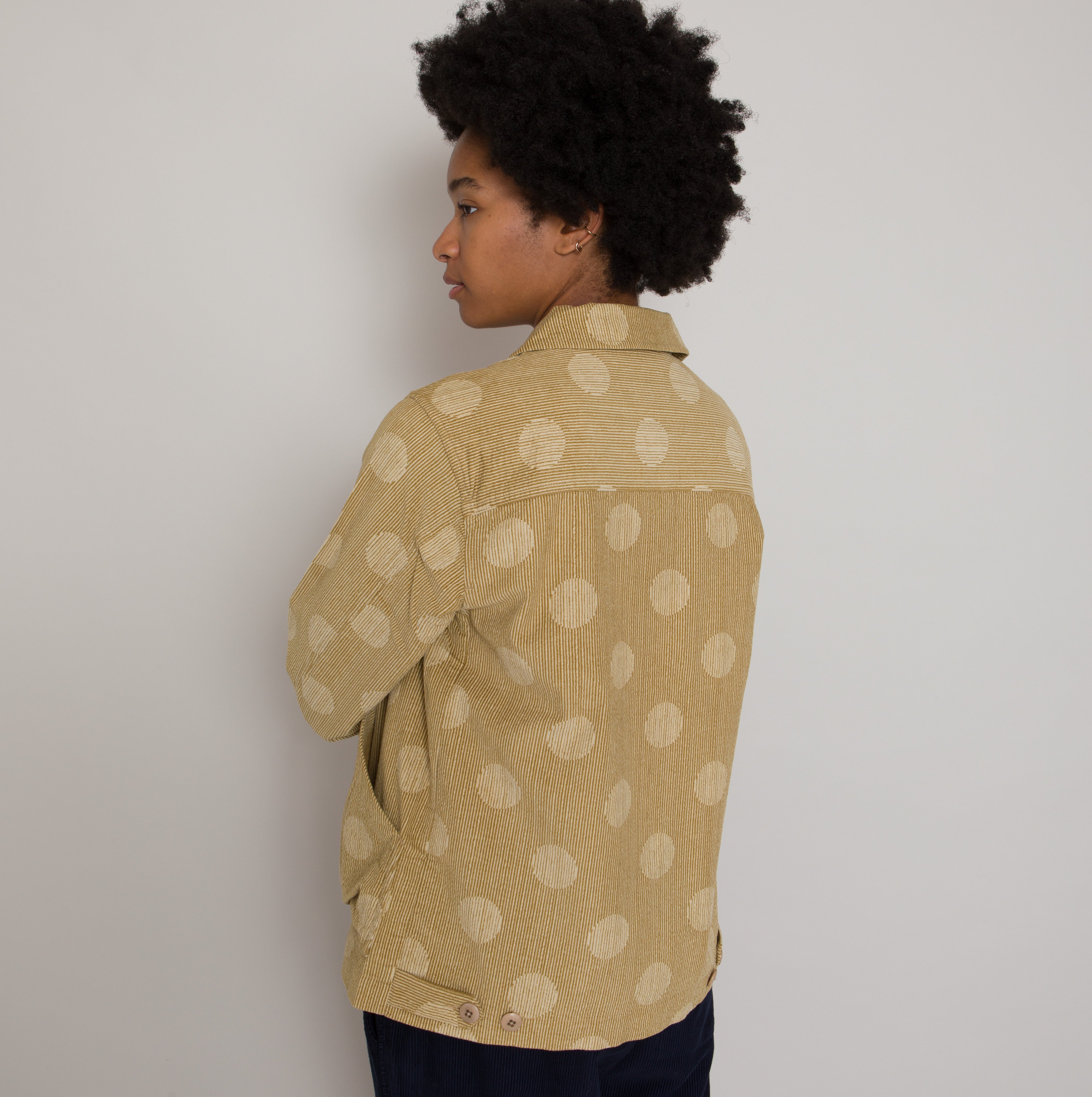 Folk | Prism Jacket - Gold Polka Cord