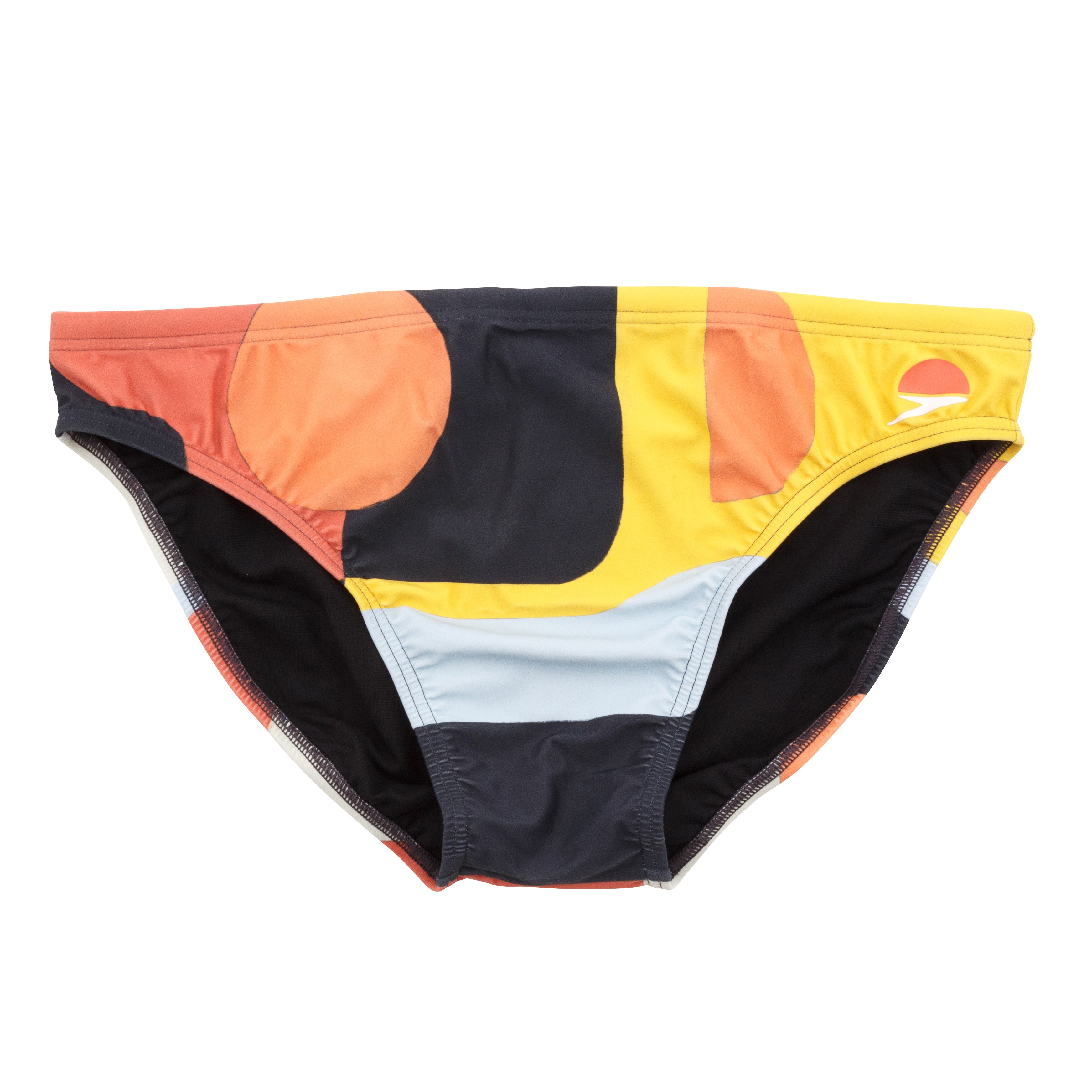 Folk | Folk x Speedo 5cm Brief - Burnt Red Wave Print