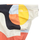 Folk | Folk x Speedo 5cm Brief - Burnt Red Wave Print