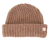 Chain Rib Beanie - Soft Tan