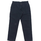 Cotton Linen Trouser Fixed - Soft Navy