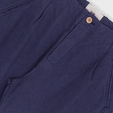 Assembly Pant - Soft Navy Cotton Linen