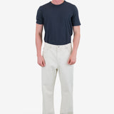 Barrel Leg Trouser - Natural