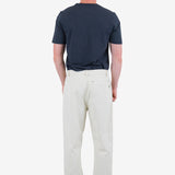 Barrel Leg Trouser - Natural