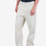 Barrel Leg Trouser - Natural