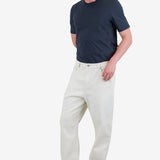 Barrel Leg Trouser - Natural