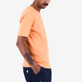 Contrast Sleeve T-Shirt - Faded Orange