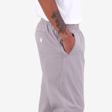 Drawcord Assembly Pant - Silver Grey Crinkle