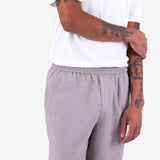 Drawcord Assembly Pant - Silver Grey Crinkle