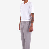 Drawcord Assembly Pant - Silver Grey Crinkle