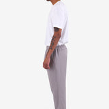 Drawcord Assembly Pant - Silver Grey Crinkle