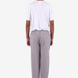 Drawcord Assembly Pant - Silver Grey Crinkle