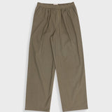 Drawcord Loose Trousers - Sage