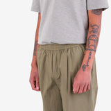 Drawcord Loose Trousers - Sage