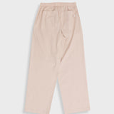 Drawcord Loose Trousers - Light Stone