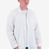 Raglan Shirt - White Dropstitch Waffle