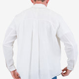 Raglan Shirt - White Dropstitch Waffle