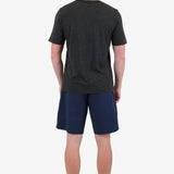 Relaxed Nep T-Shirt - Charcoal