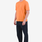 Relaxed Nep T-Shirt - Orange