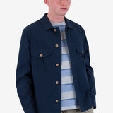 Revere Overshirt - Navy