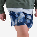 Swimshort - Indigo Shadow Print