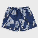 Swimshort - Indigo Shadow Print