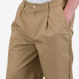 Wide Fit Trouser - Sand