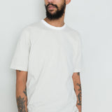 1x1 Striped T-Shirt - Putty Off White