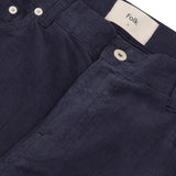 5 Pocket Trouser - Washed Ink Cord