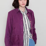 Women's Assembly Jacket - Directional Cord Wine