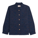 Women's Assembly Jacket - Indigo Broken Checkerboard