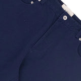 Barrel Leg Pant - Mid Navy Canvas