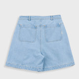 Boyfriend Shorts - Heavy Bleached Denim