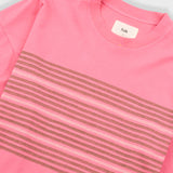 Boyfriend T-Shirt - Multistitch Stripe