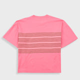 Boyfriend T-Shirt - Multistitch Stripe