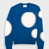 Chain Crew Jumper - Blue Mix