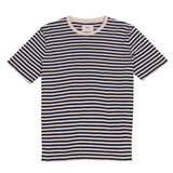 Classic Stripe T-Shirt - Ecru Navy