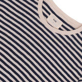 Classic Stripe T-Shirt - Ecru Navy