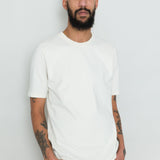 Contrast Sleeve T-Shirt - Ecru