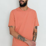 Contrast Sleeve T-Shirt - Rust